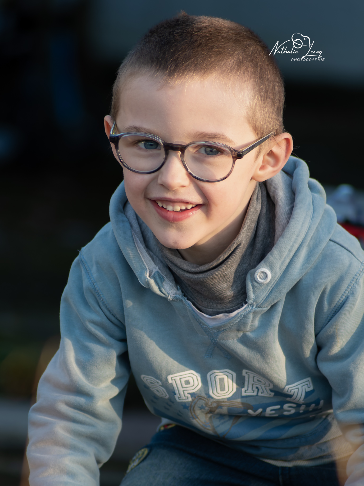 séance enfant en extérieur, photo de Nathalie Lecoq Photographie
